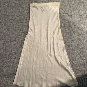 Free people silk skirt